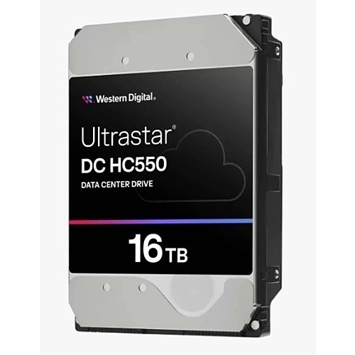 					DC HC550-16TB WD DC HC550-16TB Disque dur Ultrastar pour centre de données, SAS, 16 To